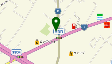 向西ビルの地図画像