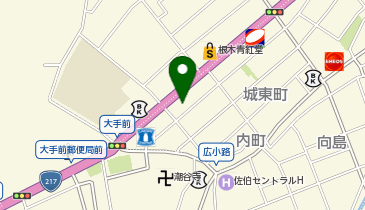 kirakuビルの地図画像