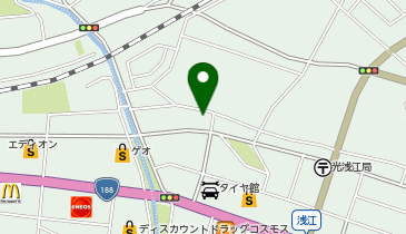 増建浅江ビルの地図画像