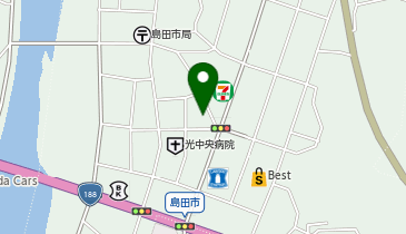 ヒカリエビルの地図画像