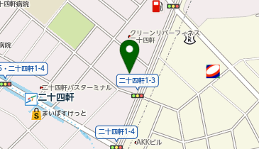 ミカミビルの地図画像
