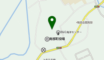 南部町名川老人福祉センターの地図画像