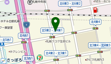 平和不動産札幌駅東ビルの地図画像