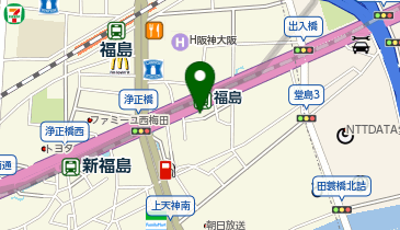 西梅田NMビルの地図画像