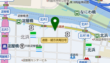 大阪グリーンビルの地図画像