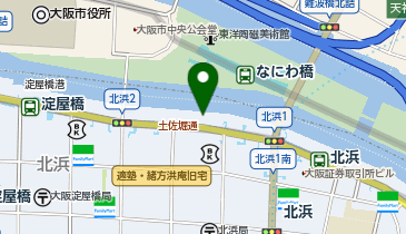 北浜藤浪ビルディングの地図画像