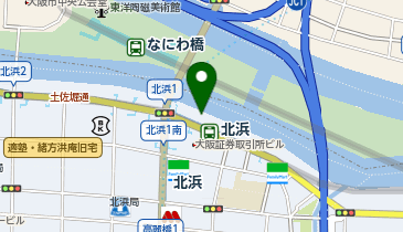 エムズ北浜ビルディングの地図画像