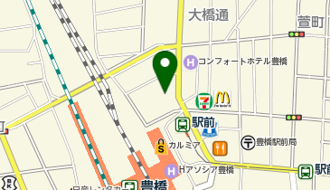 越智ビルの地図画像