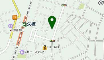 栗田ビルの地図画像