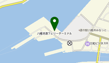 八幡浜港港湾業務ビルの地図画像
