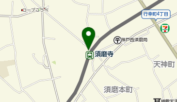 須磨寺駅ビルの地図画像