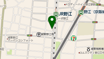 ジーク野江駅前ビルの地図画像