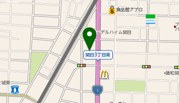 NTTドコモビジネス関目ビルの地図画像