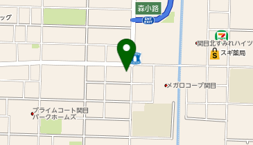 ULTRAC関目ビルの地図画像