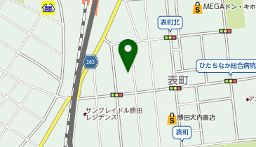 YYビルの地図画像