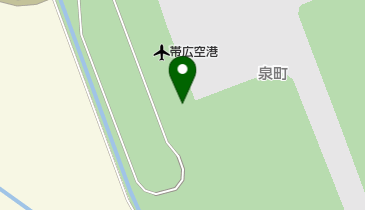 帯広空港貨物ターミナルビルの地図画像