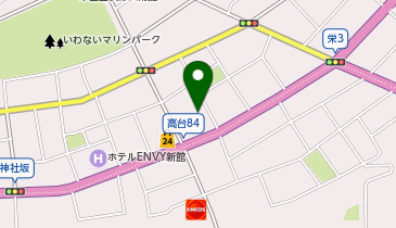 上田ビルの地図画像