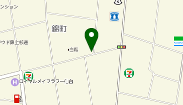 錦ビルの地図画像
