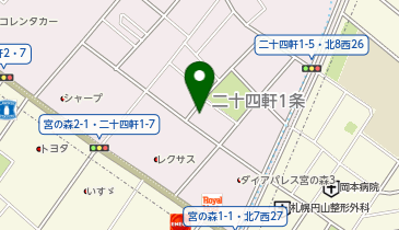 新生ビルの地図画像