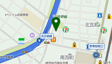 エード堺東ビルの地図画像