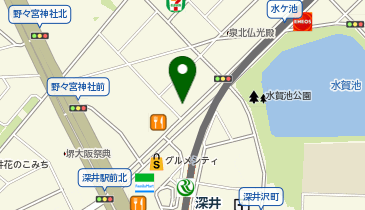 KAINOビルの地図画像