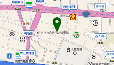 H.C.S.西天満ビルの地図画像