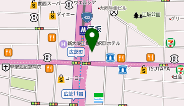 エスパシオン江坂ビルの地図画像