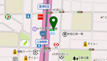 江坂NKビルの地図画像