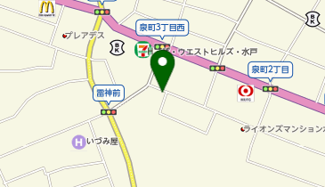水戸白鳳第2ビルの地図画像