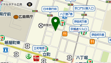 朝日広告ビルの地図画像