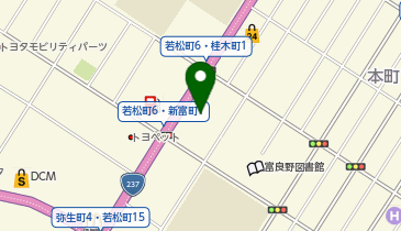 若松ビルの地図画像