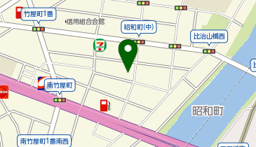 昭和町原野ビルの地図画像