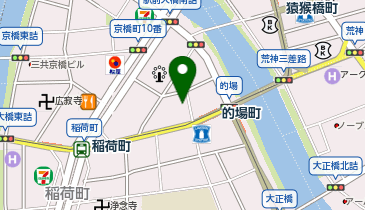 広島的場ビルの地図画像