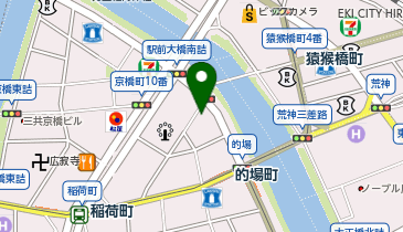 レインボーパーキング的場ビルの地図画像