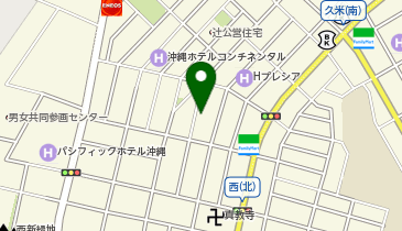 琉球ガラス村グループ那覇営業所の地図画像