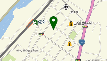 ニシオビルの地図画像