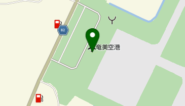 奄美空港ターミナルビルの地図画像