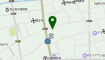 西屋テナントビルの地図画像