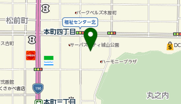 松山市総合福祉センターの地図画像