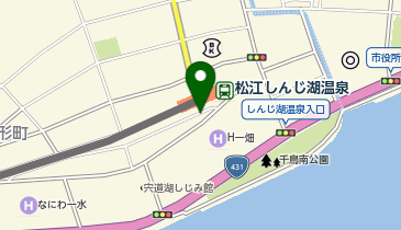 一畑松江しんじ湖温泉ビルの地図画像