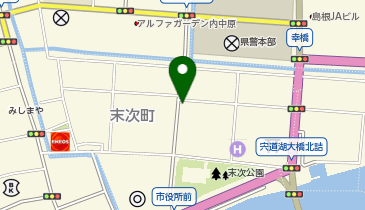 鐘築ビルの地図画像