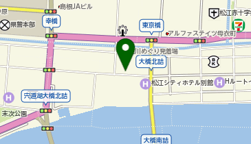 福間京店ビルの地図画像