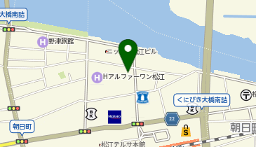 松江東京海上日動ビルディングの地図画像
