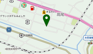 名越ビルの地図画像