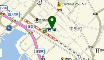 マツダ駅前ビルの地図画像