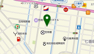 山陽新聞笠岡ビルの地図画像