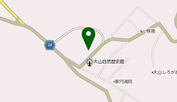 大山ナショナルパークセンターの地図画像