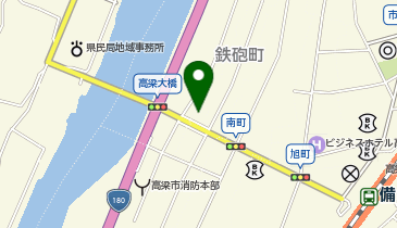 TKC高梁ビルの地図画像