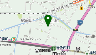 南国市社会福祉センターの地図画像