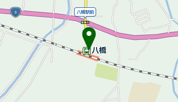 八橋ふれあいセンターの地図画像
